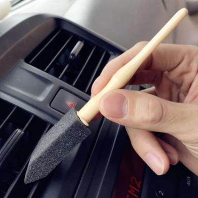 5Pcs/Set Car Air Conditioner Vent Brush Car  Cleaner Auto Detailing Brush