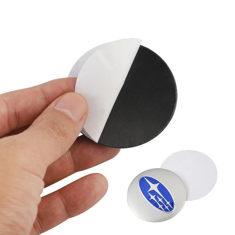 For Subaru Outback WRX STI Forester Impreza Legacy Levorg BRZ 4Pcs 56mm Car Wheel Center Hub Cap Badge Emblem Stickers Decals ysi8