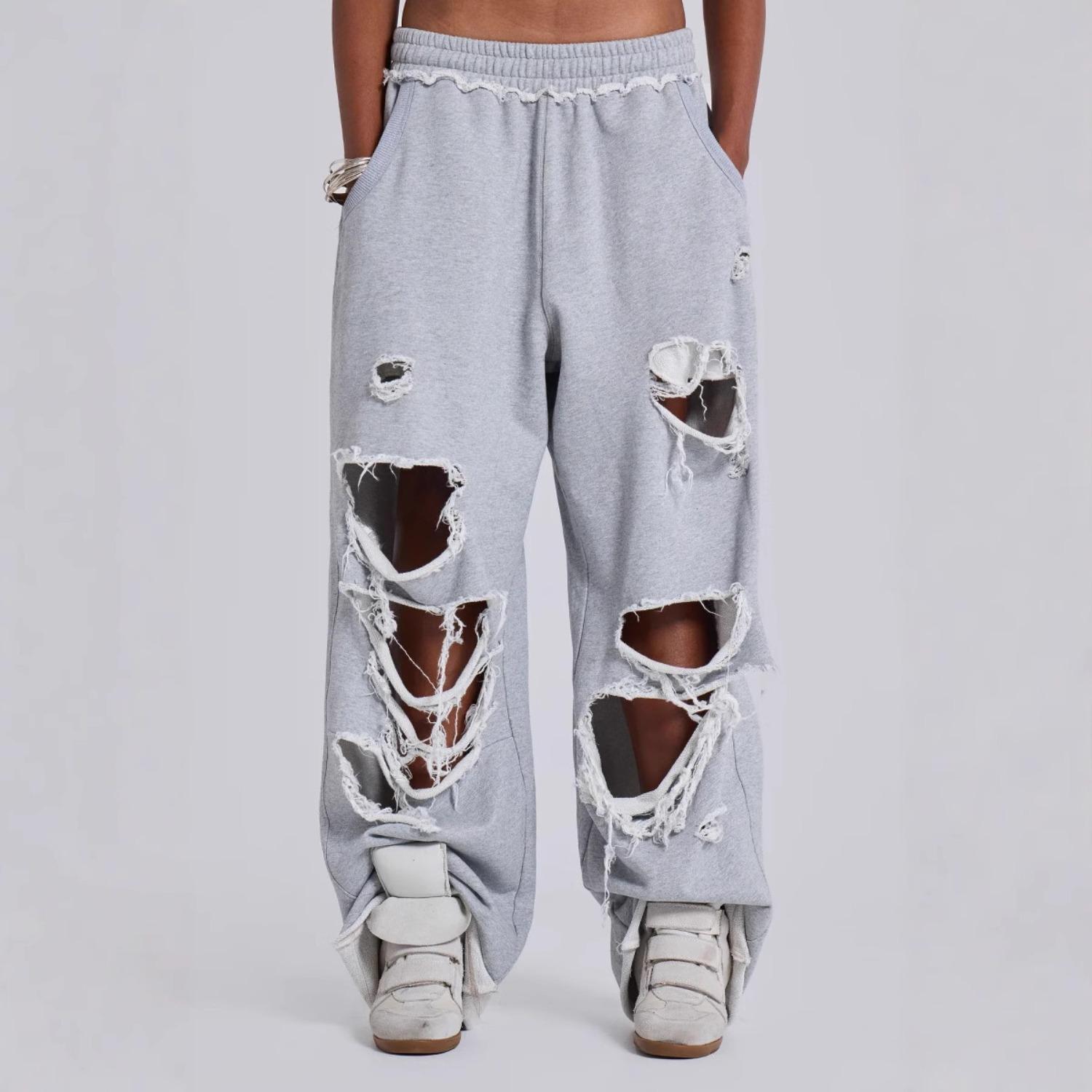 Women s High Waist Loose Fit Casual Jogger Pants Streetwear Sweatpants Trousers S