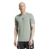 Adidas LESMILLS Short Sleeve Silver Green Size L Men's T-Shirt, KRL51, (JW1741),