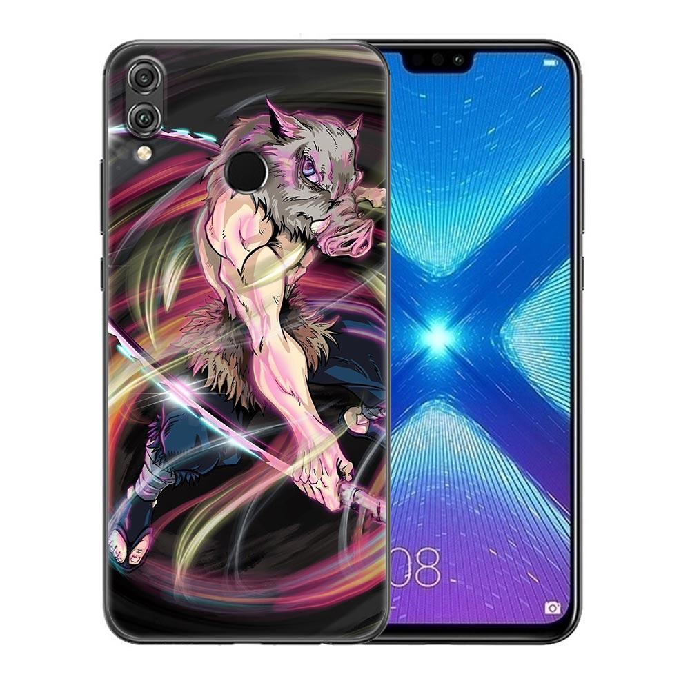 Demon Slayer Kimetsu No Yaiba Cartoon Phone Case For Honor X8 60 8X 9X 50 30i 21i 20 9A Play Nova 8i 9 SE Y60 Magic4 Pro Lite 5G