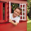Little Tikes Cape Cottage Playhouse with Working Door, Windows and Shutters - Red  For Kids Ages 2-6