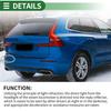 Motoforti Durable Red Plastic Bumper Reflector Side Markers for Volvo XC60 Numbers 2018-2021 (Product 31656677/32293628)