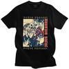 Japanse Unieke Manga Anime Jojos Bizarre Adventure Tshirt Mannen Korte Mouwen Casual Jotaro Kujo Tee Shirt Katoenen T-shirt