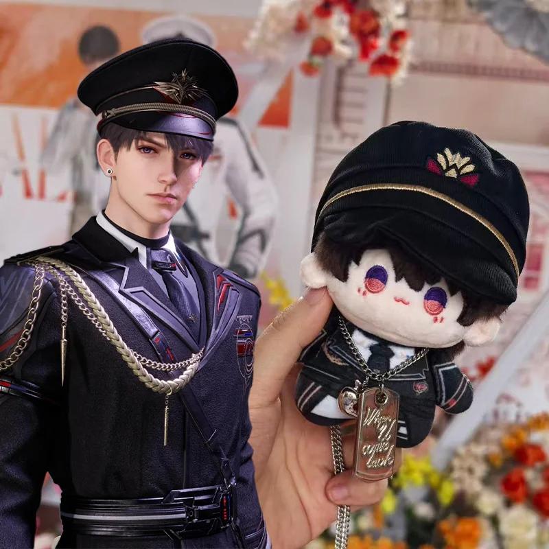 10Cm Game Love And Deepspace Cale Attribute Adorable Printed Body Plush Doll Cosplay Keychain Toys Holiday Anniversary Gift