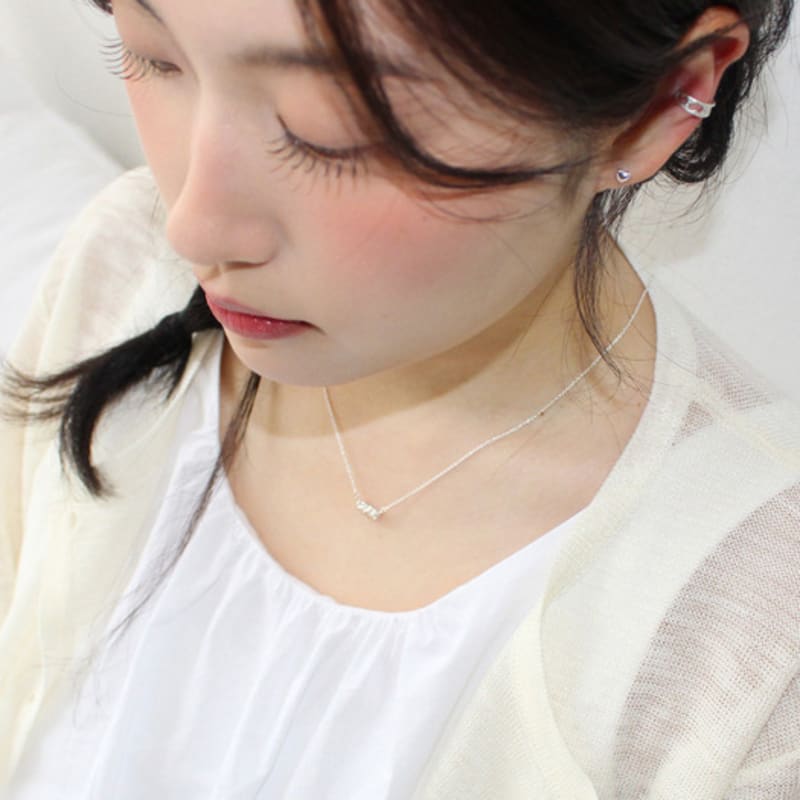 overcozy Marshmallow Necklace