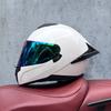 DOT Full Helmet Double Mirror Helmet Men's Four-season Universal Hard Hat Female Knight Locomotive Double Lens