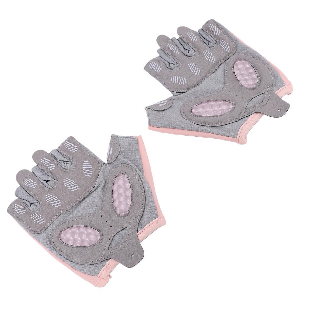 Breathable Workout Gloves Liquid Silicone Non Slip Easy Removal Shock Absorption Half Finger Workout Gloves
