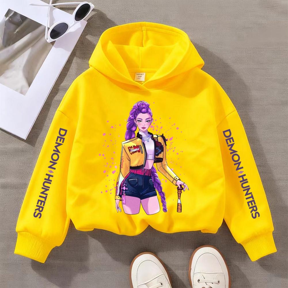Kpop Witch Hunt Children's Clothing,  Girls and Boys Spring and Autumn Hoodies and Fashionable Sweatshirts