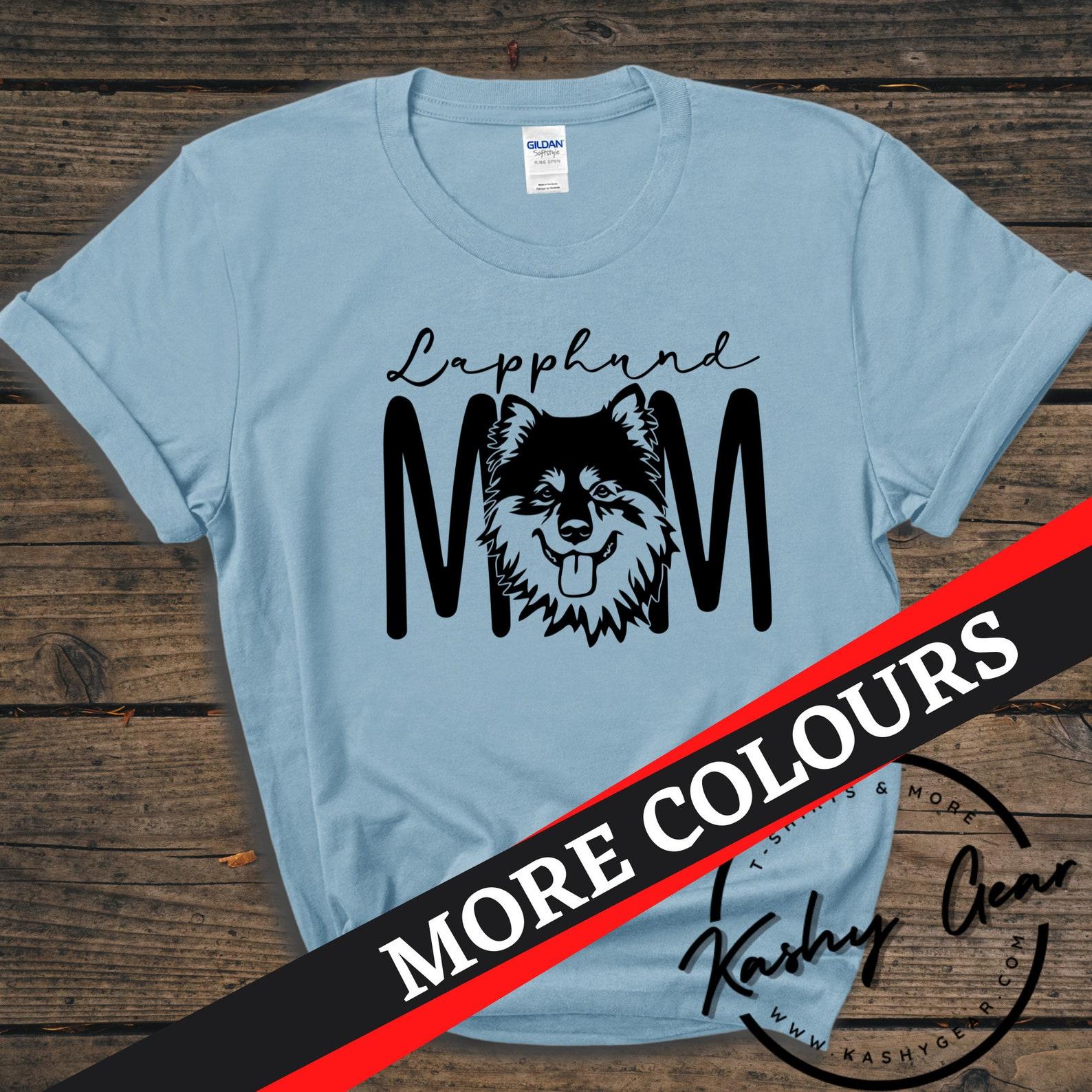 Lapphund Mom Shirt | Finnish Lapphund Dog TShirt | Dog Mom Parent | Christmas Gift For Dog Lover T Shirt L