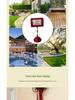 Iron Art Christmas Mailbox Ornament - Festive Indoor Decoration and Gift Stand