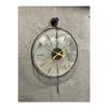 - Set Of 3 Black Massive Steel Case Metal Wall Clock, Modern Decorative Metal Wall Clock