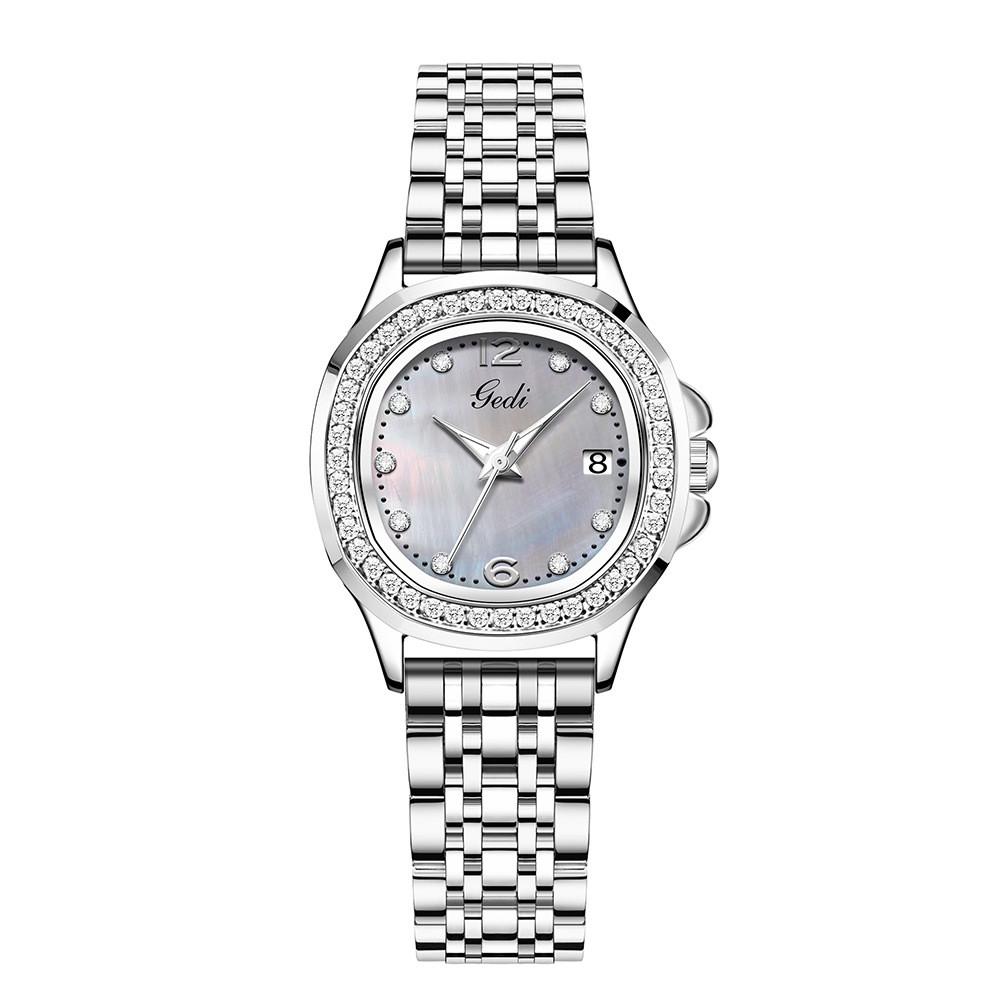 

Fashion Ladies Quartz Watch With Quartz Movement And Date Function For Women серый