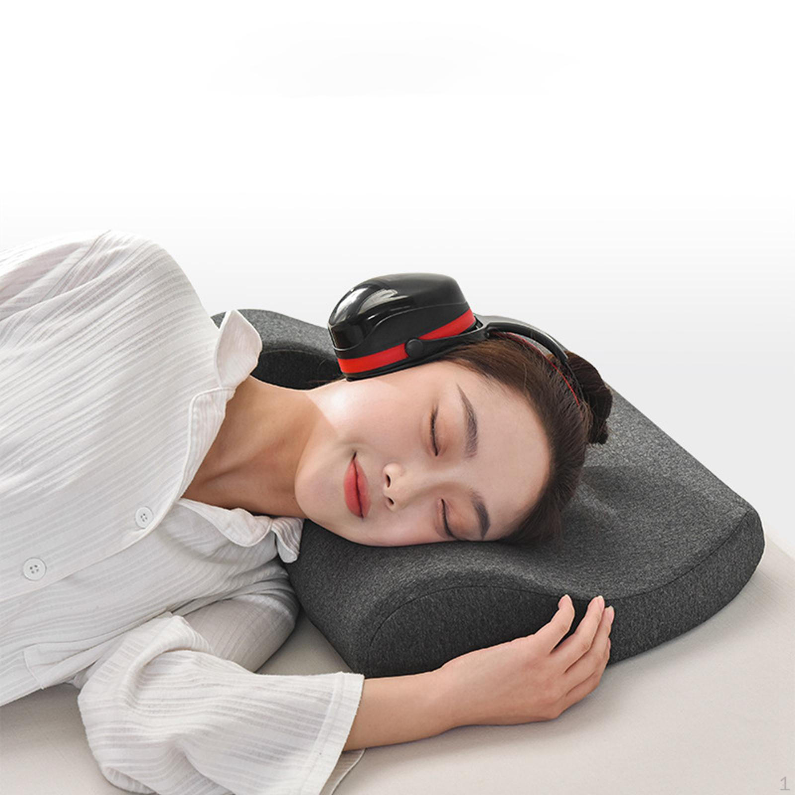 

с отверстием, подушка для ушей, шейная подушка, дышащая боковая подушка для наушников, серый