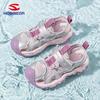 Girls Closed Toe Sandals Mesh Breathable Beach Shoes Hook And Loop Outdoor Sports Summer Water Shoes For Kids