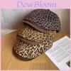 Fashionable Retro Splice Design Leopard Print Women Casual Beret For Summer Fashion Enthusiasts