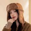 Hat 2025 Winter Velvet Thickened Cycling Cotton Hat Windproof Cold Warm Ear Protector Lei Feng Hat