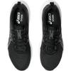 Asics GEL-CONTEND 9 Men's Running Shoes Black/White 26.5 cm 4E Width
