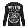 2023 New Man's Retro Skull Round Neck Long Sleeve T-shirt 3D Printing Autumn Top Sweatshirt Pleasure T Shirts Man's Clothing