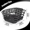 Bicycle Basket with Lid Mounting Screw Bike Rack for Sports Cycling Shopping