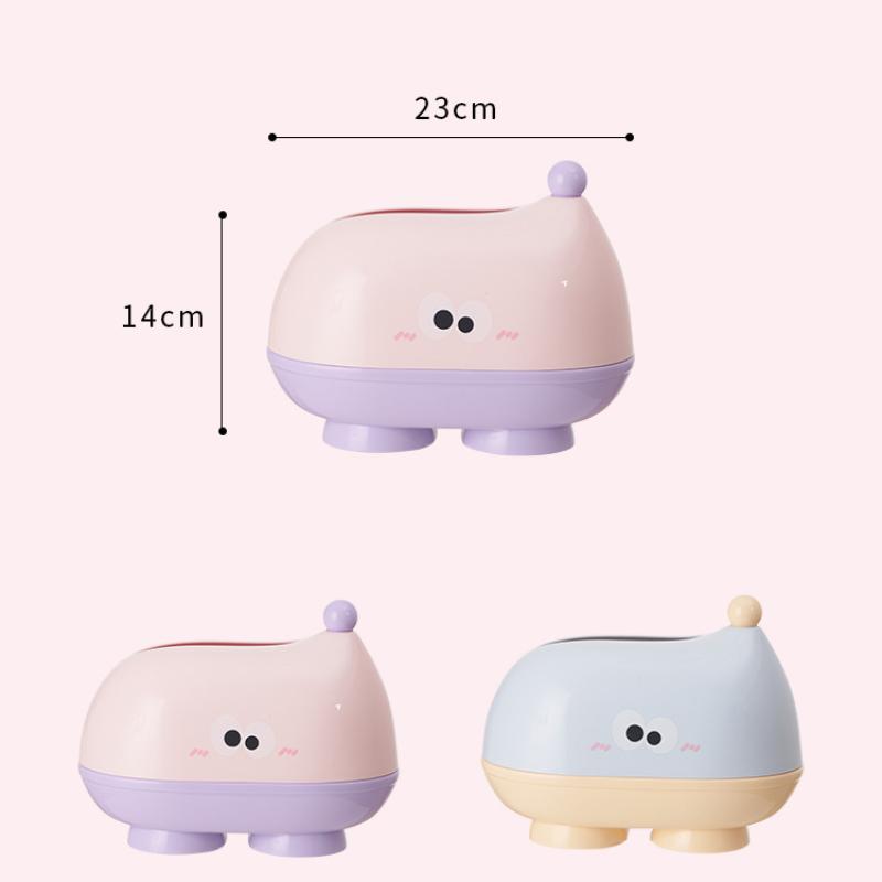 Big Eyes Series Kawaii Tissue Box for Living Room Decoration Creative Tissue Box Tissue Holder Bath Room Decor