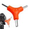Bicycle 3 Way Hex Keys Wrench 4/5/6mm Y Shape Allen Key Triangle Steel Multifunctional Mountain Road Bike Repair Tool
