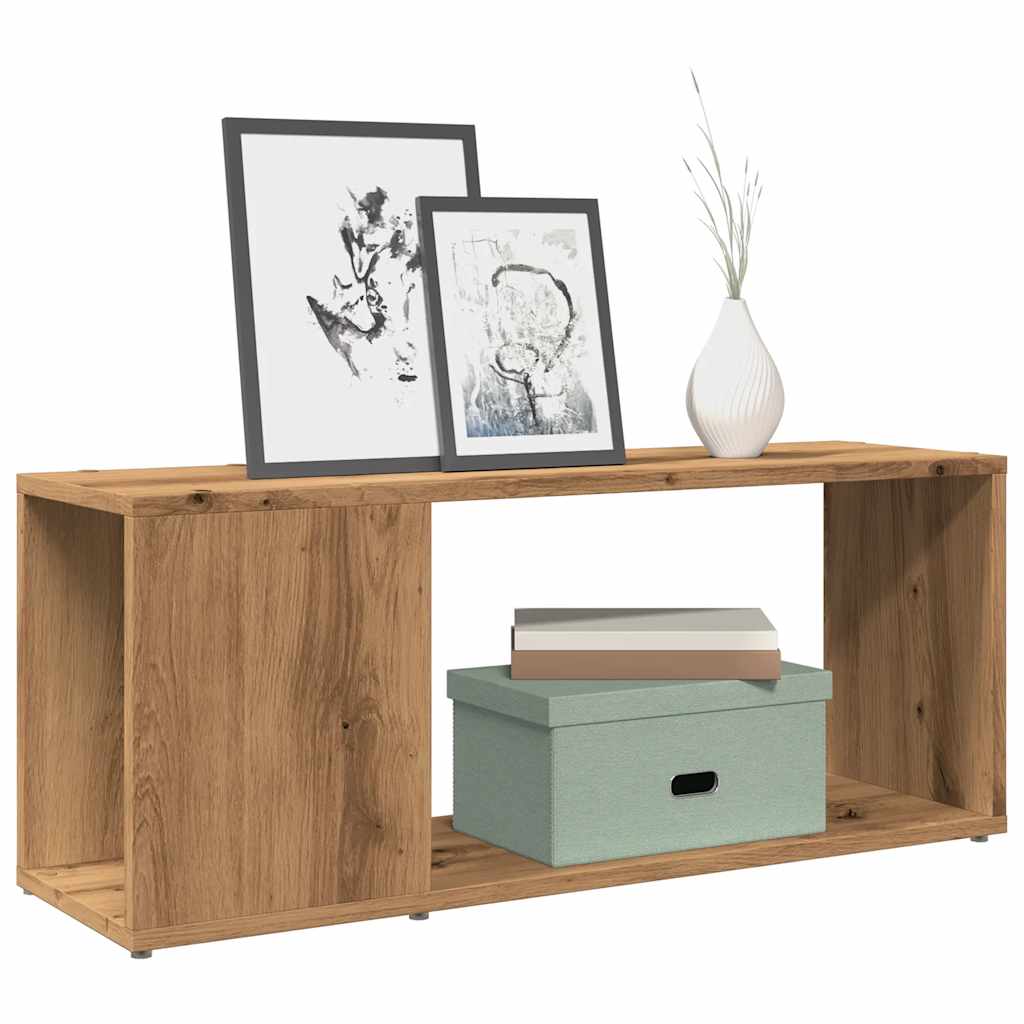 TV Cabinet Artisan Oak 80 x 24 x 32 cm Particleboard