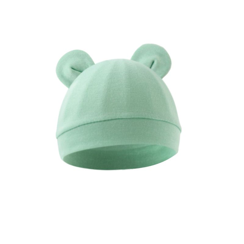Conjunto de Chapéu e Luvas para Bebê Menina Algodão Gorro para Recém-nascidos Acessórios para Meninas Touca para Bebê Touca para Crianças Pequenas e Bebês Presente para Recém-nascidos