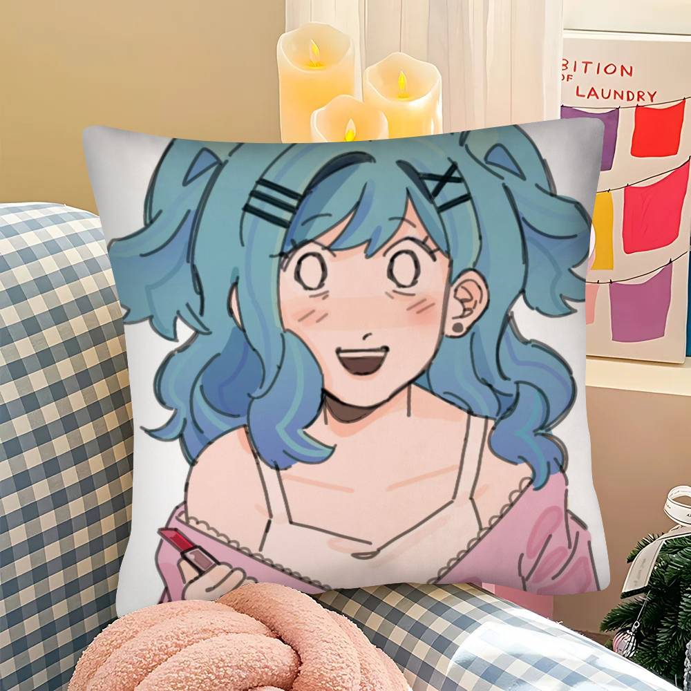 1Pc L-Laceys Games Cool Cute Pillow Case Fashion Square Pillowcase Bedroom Sofa Room Ins Decoration Leisure