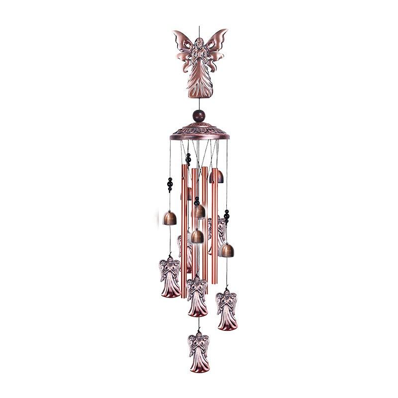 Wind Chimes Outdoor Garden Yard Bells Hanging Charm Decor Windchime Ornament Vintage Decor Owl Butterfly Ring Bell