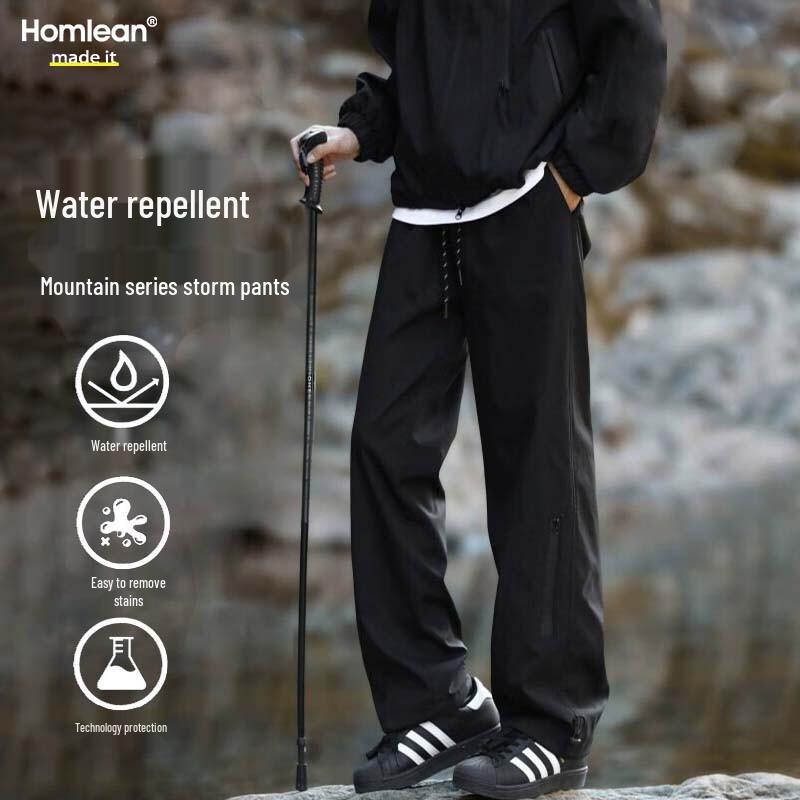 Herren Cargohose im amerikanischen Stil, lockere Passform, mit mehreren Taschen