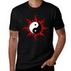Yin Yang TShirt Plus Size Workout Short Sleeve Top