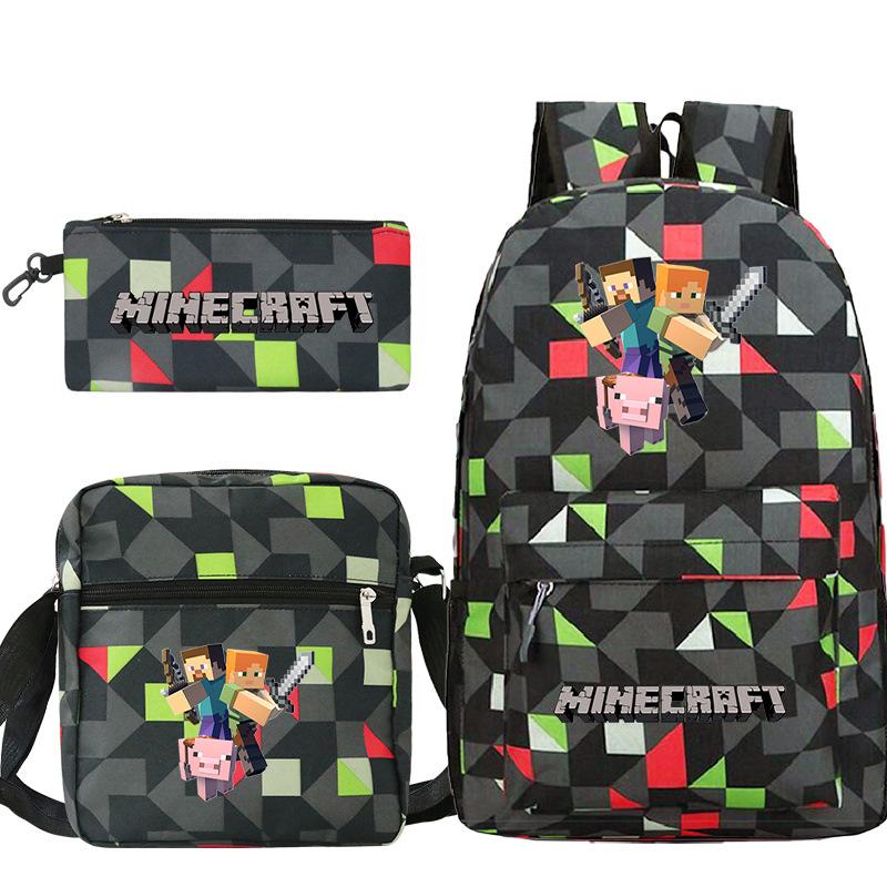 Primary And Secondary School Students Casual Schoolbag Game Merchandise Backpack Set