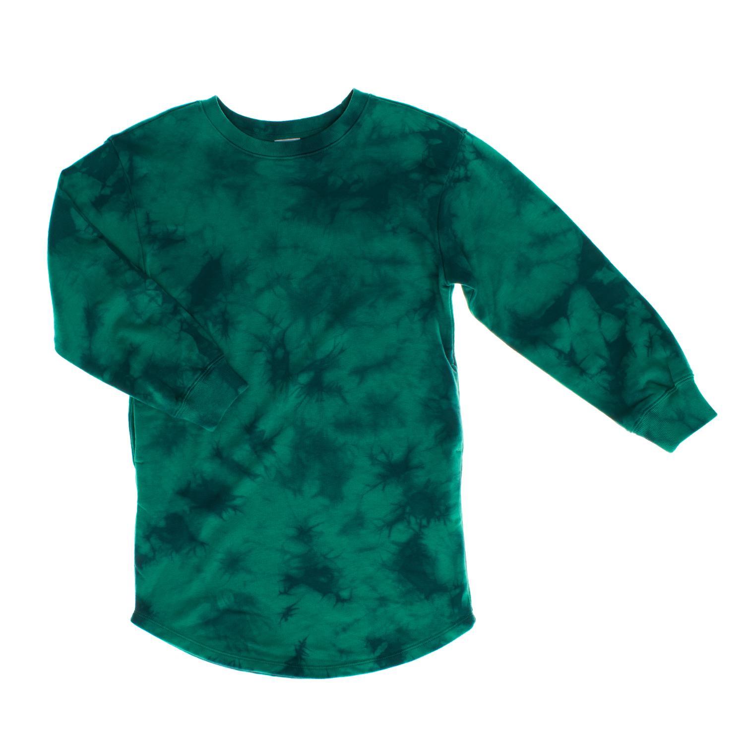 

Платье-свитшот с круглым вырезом 756387 для девочек 10/11 AÑOS зелёный