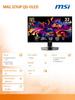 Monitor MAG 321UP QD-OLED 31.5 inch UHD/LED/Flat/165Hz/black