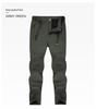 Men's Windproof Softshell Fleece Pants: Warm, Breathable, Wear-Resistant for Hiking In Autumn and Winter.