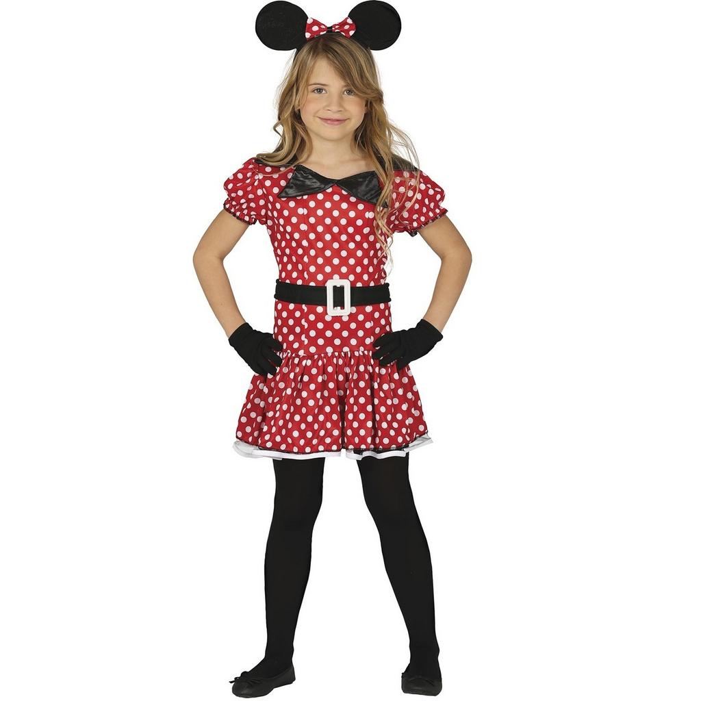 Fiestas Guirca Girls Little Mouse Costume Set