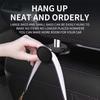 Multi-functional Car Mounted Seat Back Hook Hidden Rear Small Item Storage Hanger Organizer Holder Car Interior Accessories