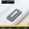 Zinc Alloy Cabinet Furniture Handle Blue Gray Cabinet Pulls Wardrob Handle  Cabinet Door Hardware