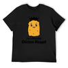 Camiseta com Dizer Engraçado de Fast Food sobre Nuggets de Frango roupas estéticas camiseta de anime camisetas lisas para treino masculino