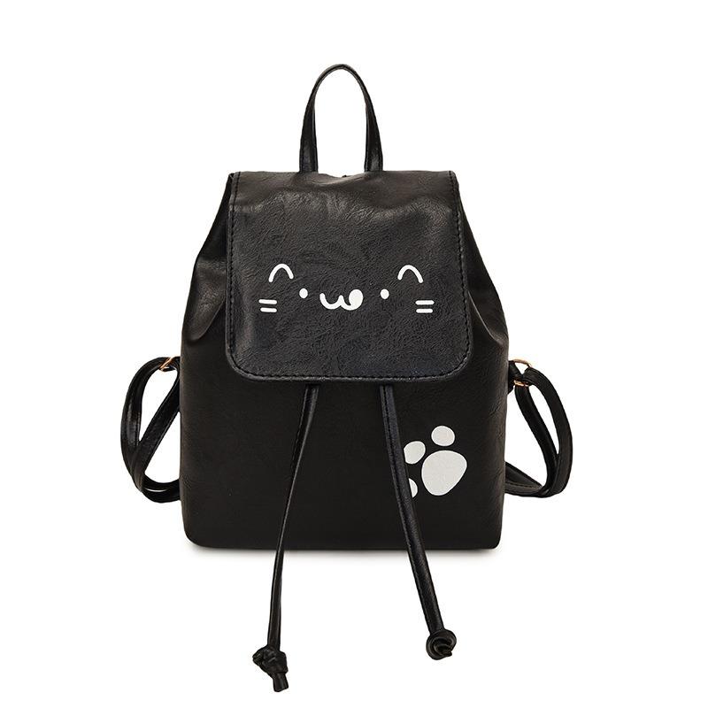 Beautiful street trend backpack cute sweet student bag going out commuting versatile backpack woman