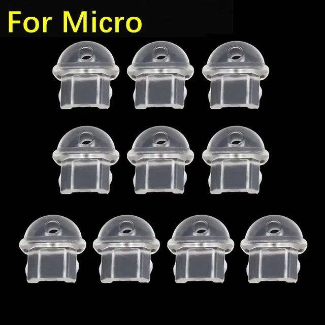 Transparent DIY Anti Dust Charge Port Dust Plugs for IOS 3.5MM Jack Type C Plug Cellphone USB Cover Cap For iPhone 17 16/Samsung