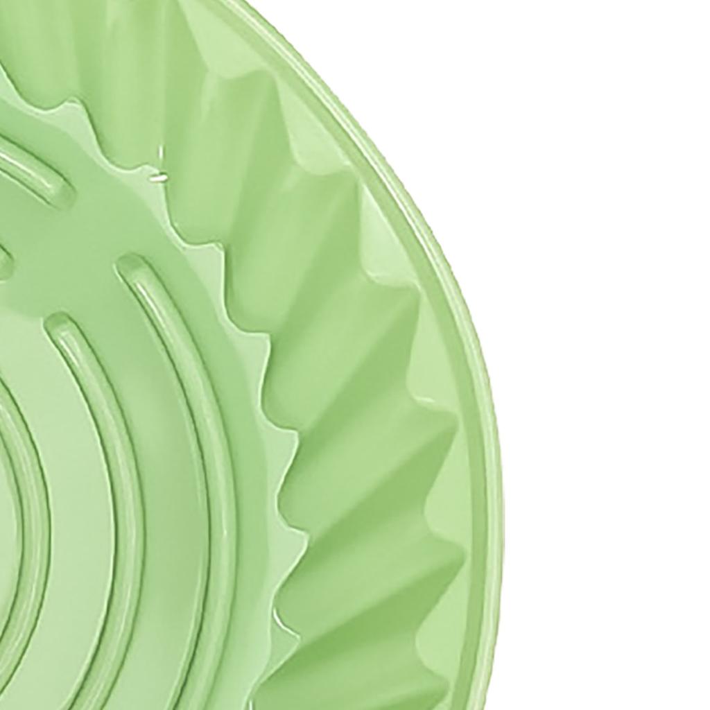 Air Fryer Liners Pot Round Shaped Heat Resistant Easy Cleansing Silicone Pot Liner Baking Tray Cyan