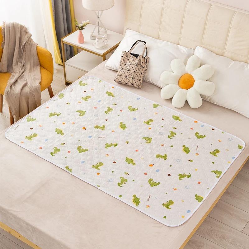 Waterproof Washable Cotton Adult Diaper Pad - Breathable Oversized Care Mattress for Elders