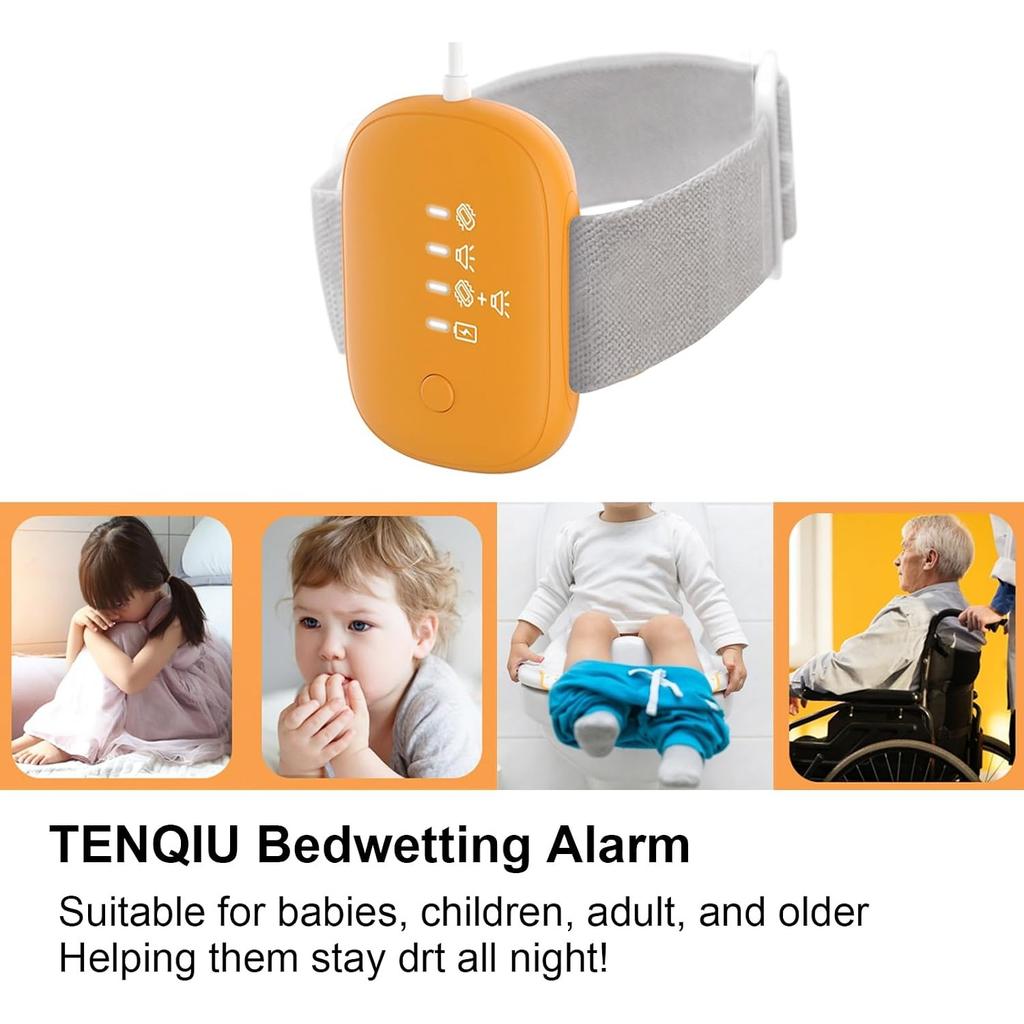 Bed Wetting Alarm for Kids (Potty Training) - Orange