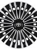 15" Plastic Wheel Hub Cap for Toyota Vios, Yaris L, and Corolla Sedan