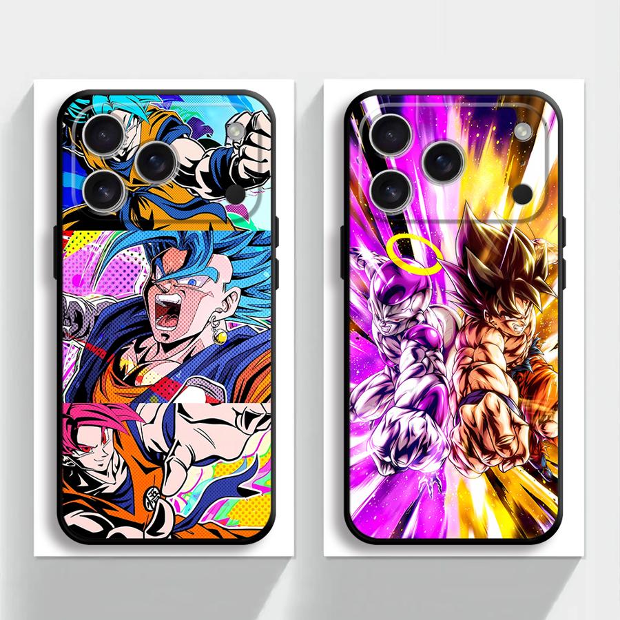 Anime D-ragonS B-allS Funda Phone Cover Case for iPhone 17 Pro Max 16 13 Mini 7 8 12 14 15 Plus 11 XS XR SE Air