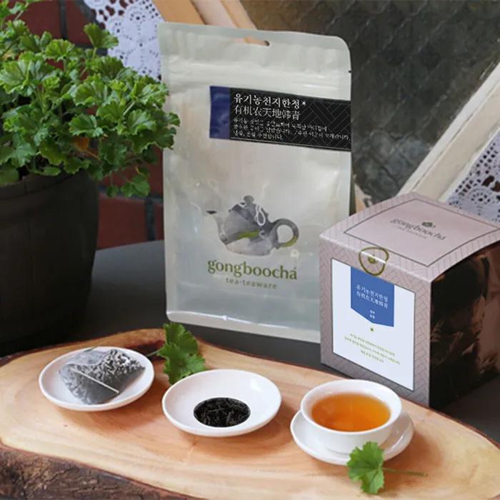 Organic Cheonjihancheong Triangle Tea Bag for Studying (Oolong Tea Hoji Tea)