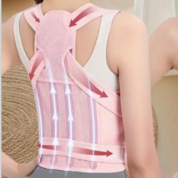 Andningsbar Hållningskorrigerande Bälte för Förbättrad Hållning och Stöd mot Bucklig Rygg