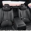 Car Neck Pillow Seat Cover Lumbar Support Headrest For VW GTI Polo T5 Passat Golf Tiguan Jetta CC T-ROC Scirocco Beetle Hub Cap